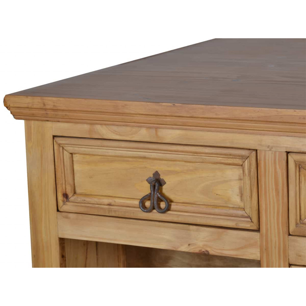 Küchenmodul Mexico Möbel Landhaus Pinie Honig