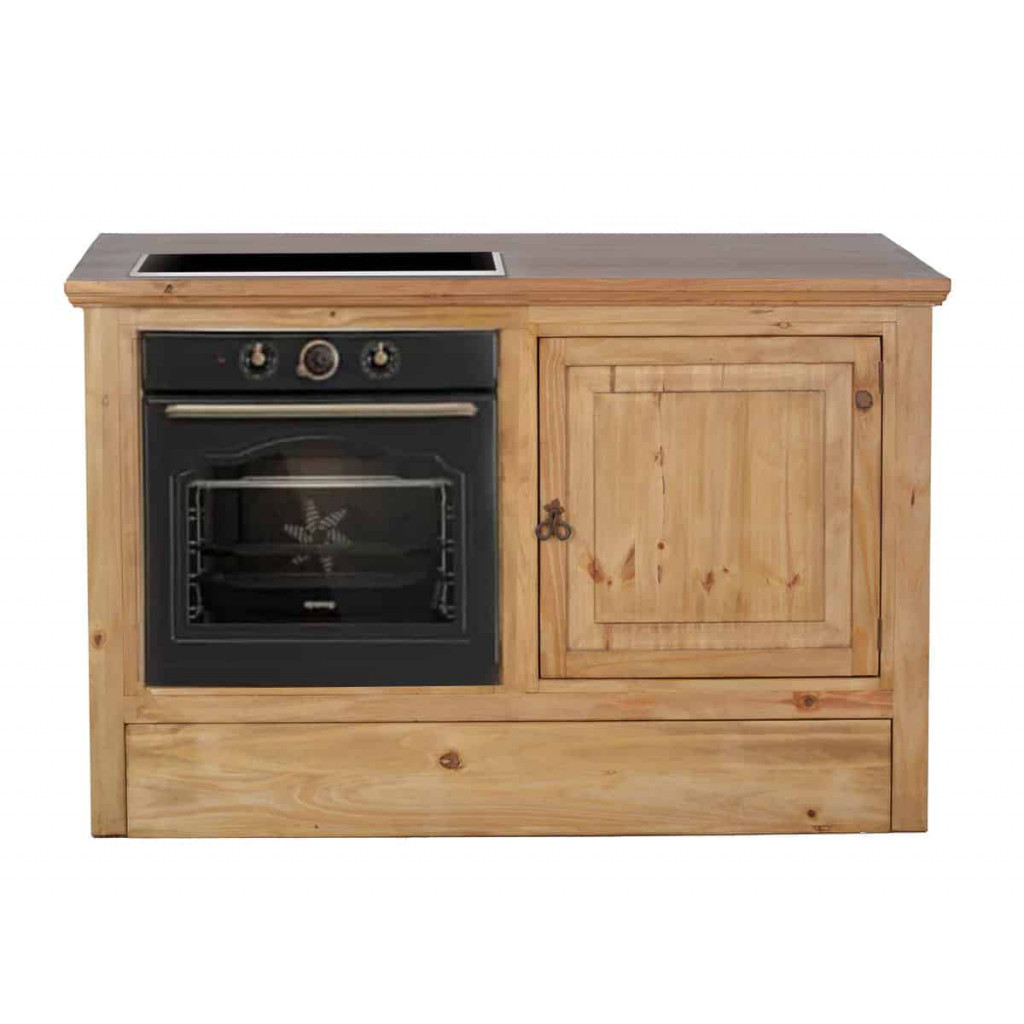 Küchenmodul Mexico Möbel Landhaus Pinie Honig