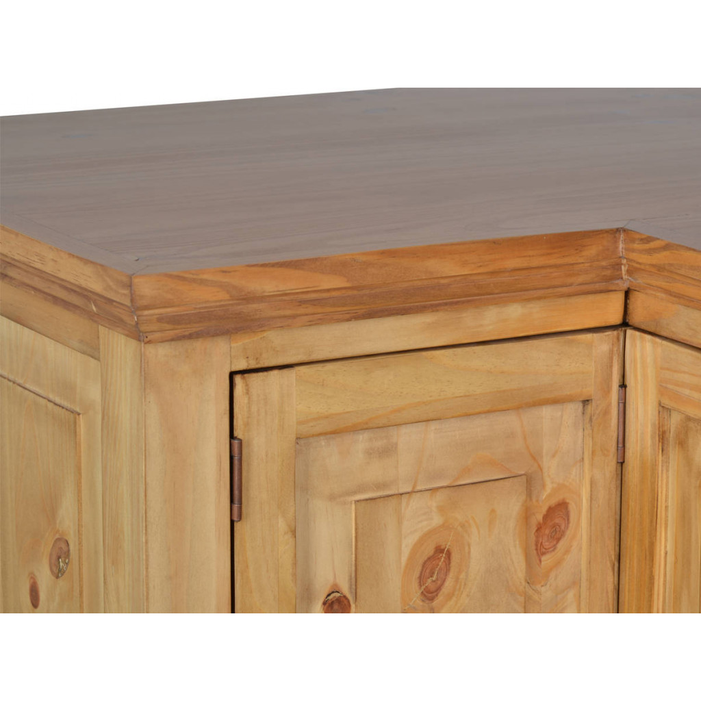 Küchenmodul Mexico Möbel Landhaus Pinie Honig