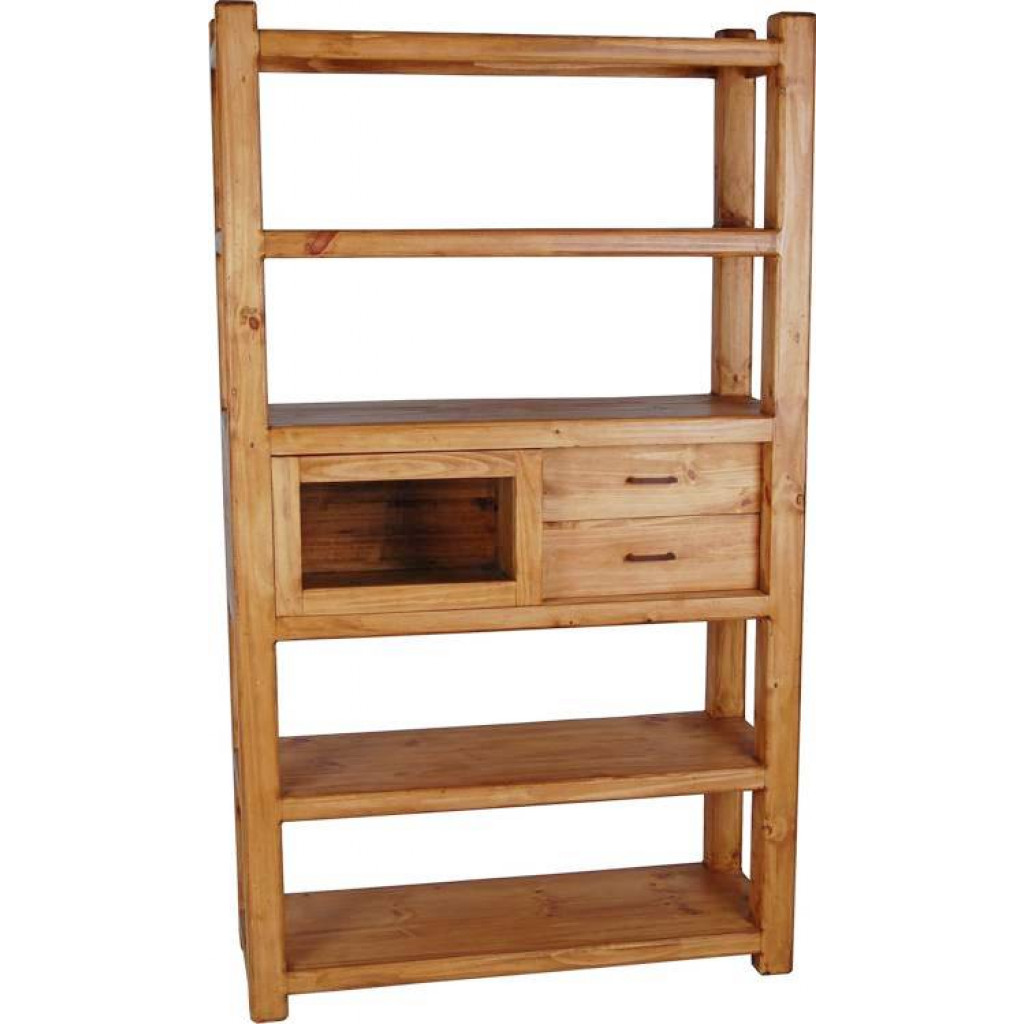 Regal Mexico Möbel Landhaus Pinie Honig