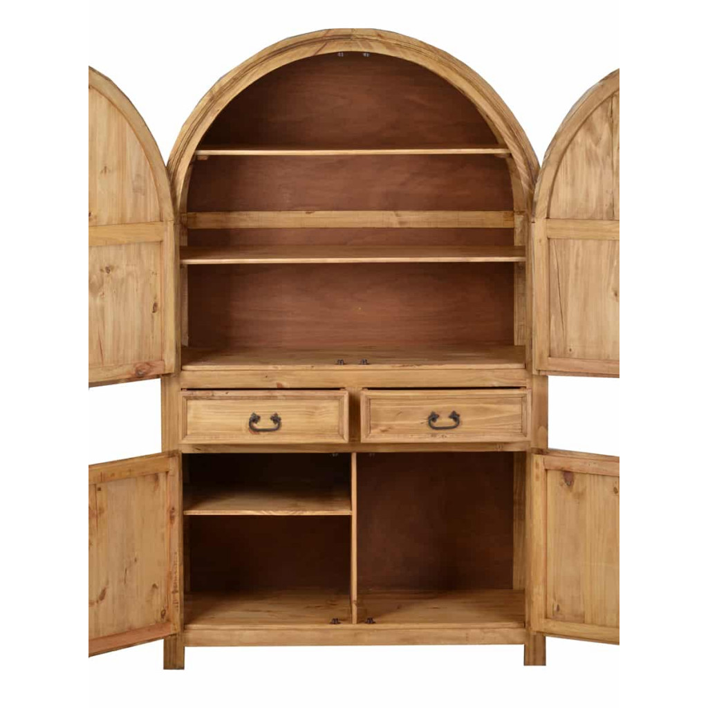 Schrank Mexico Möbel Landhaus Massivholz Pinie Honig
