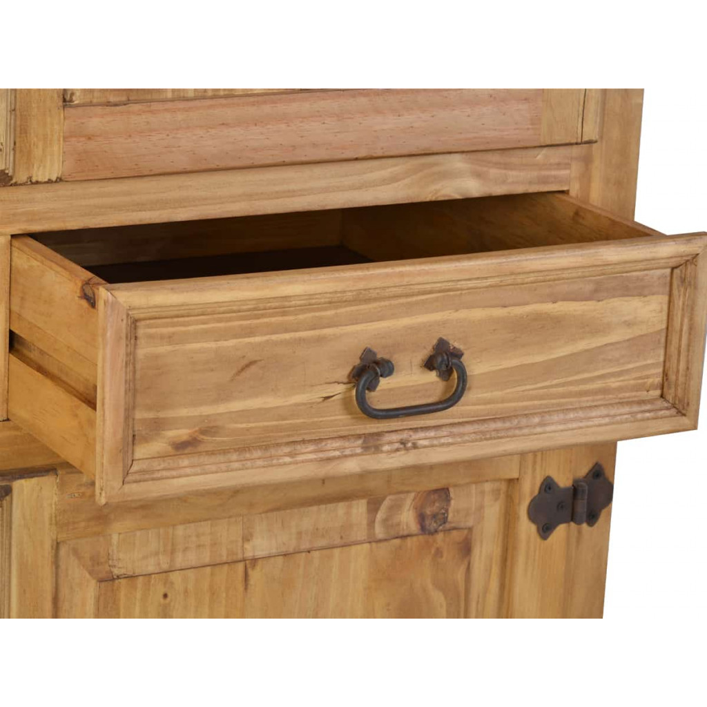 Schrank Mexico Möbel Landhaus Massivholz Pinie Honig