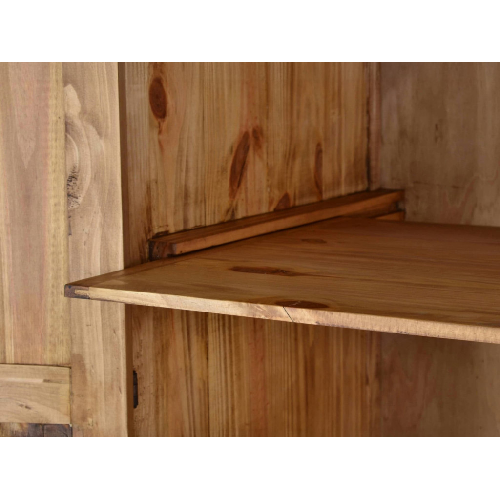 Schrank Mexico Möbel Landhaus Massivholz Pinie Honig