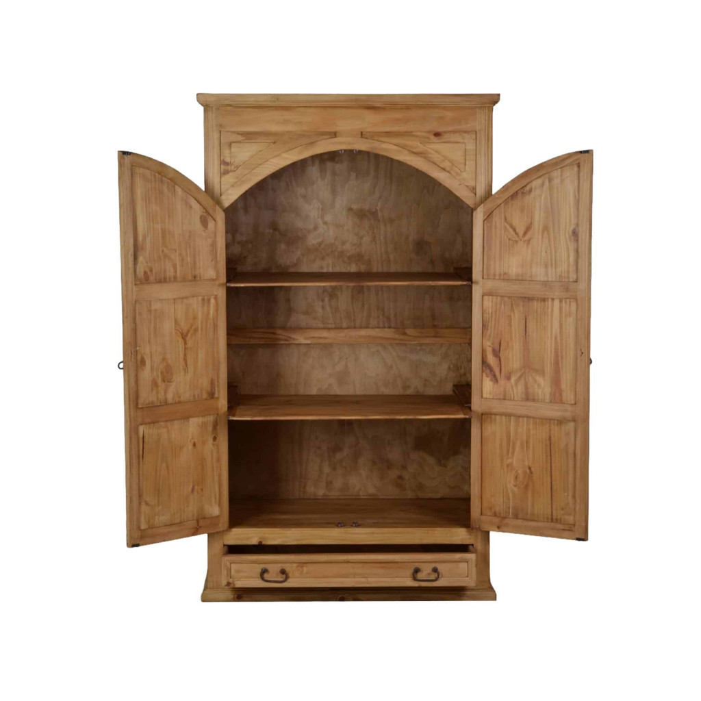 Schrank Mexico Möbel Landhaus Massivholz Pinie Honig
