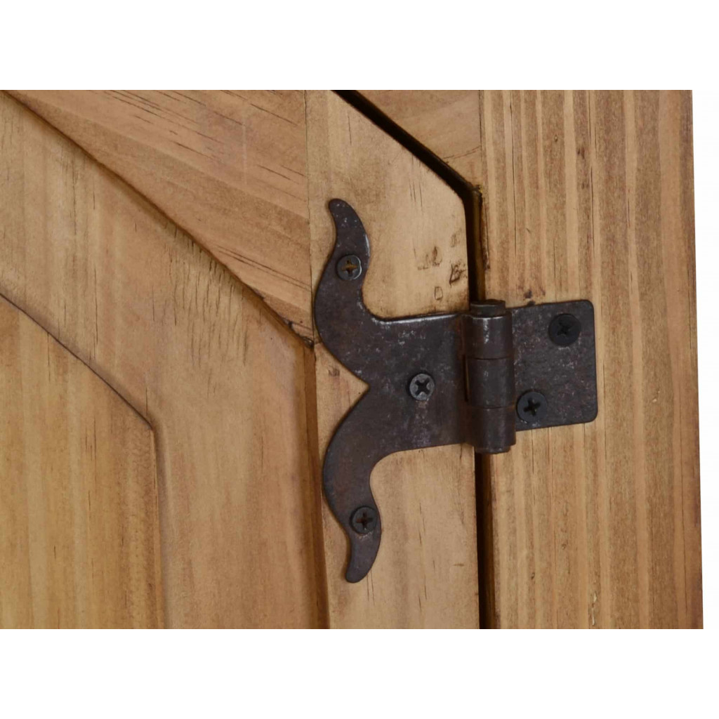 Schrank Mexico Möbel Landhaus Massivholz Pinie Honig