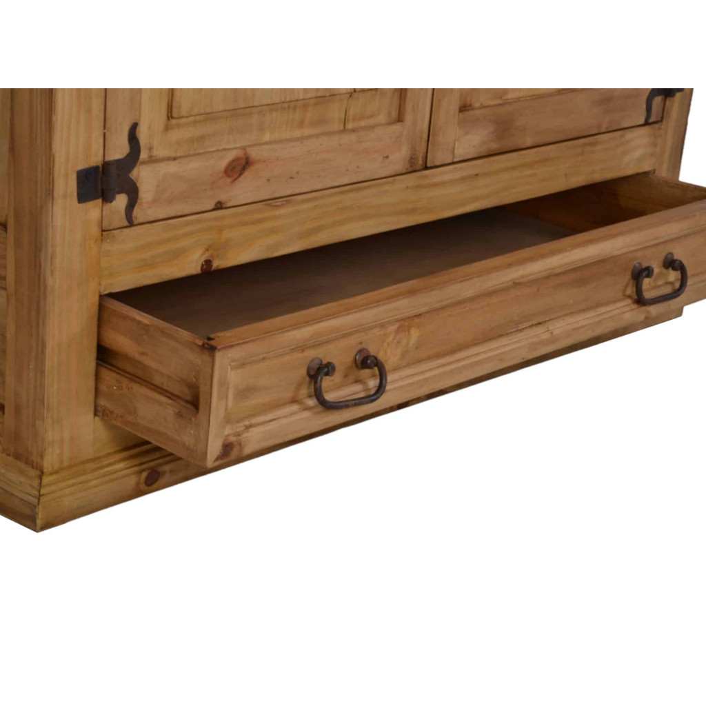 Schrank Mexico Möbel Landhaus Massivholz Pinie Honig