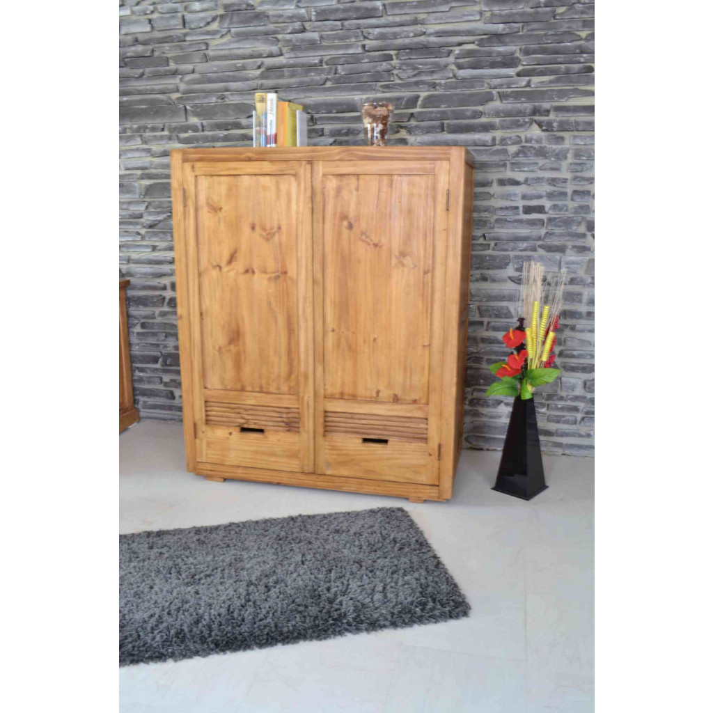 Schrank Mexico Möbel Landhaus Pinie Honig