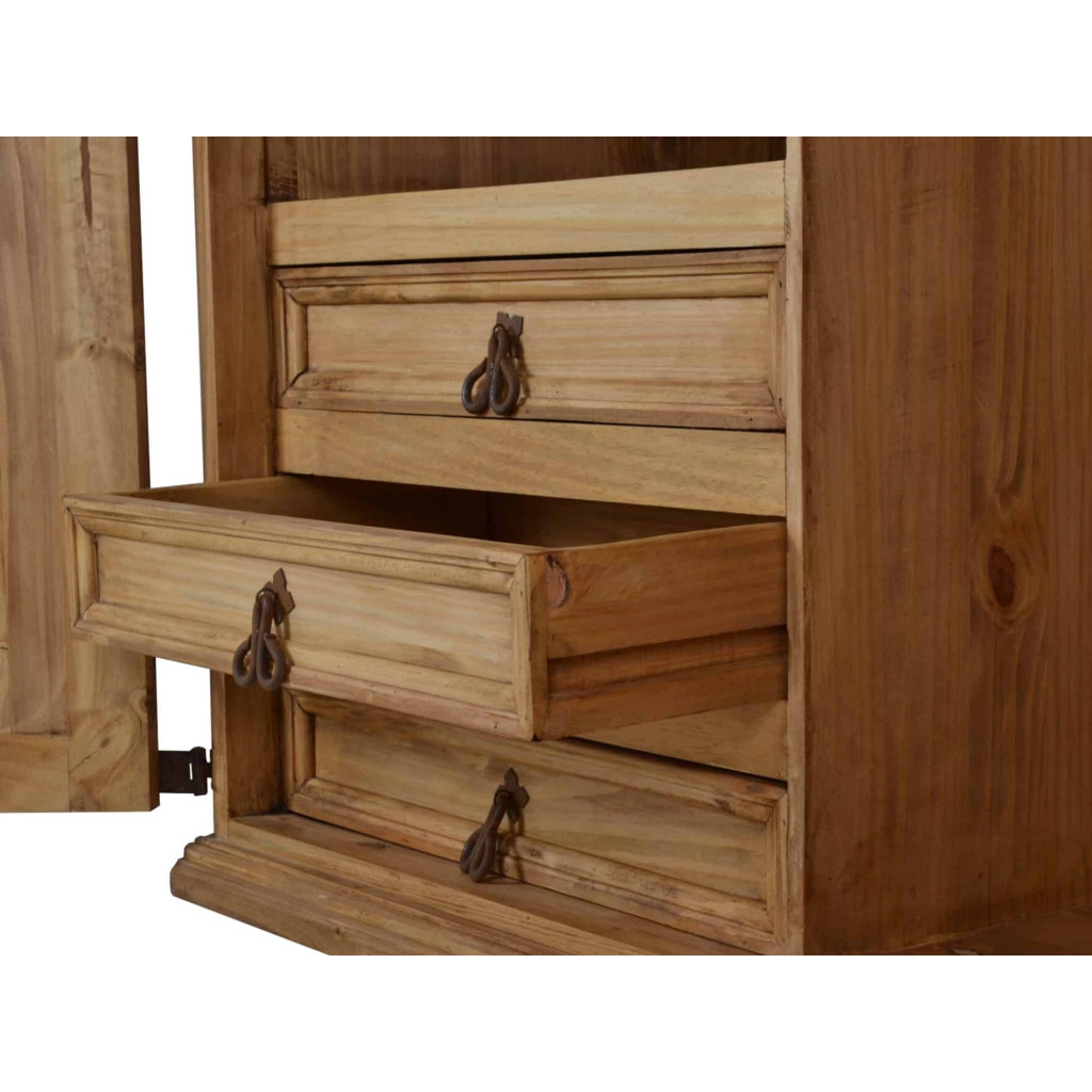 Schrank Mexico Möbel Landhaus Pinie Honig