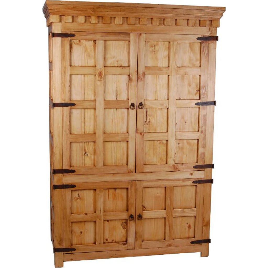 Schrank Mexico Möbel Landhaus Pinie Honig
