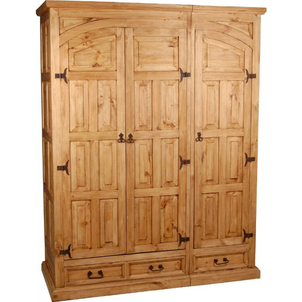 Schrank Mexico Möbel Landhaus Pinie Honig