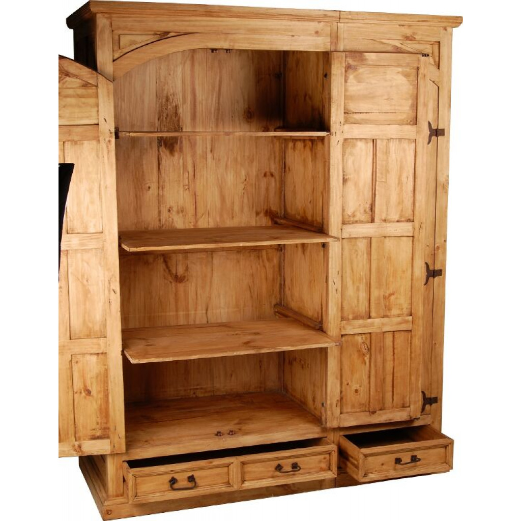 Schrank Mexico Möbel Landhaus Pinie Honig