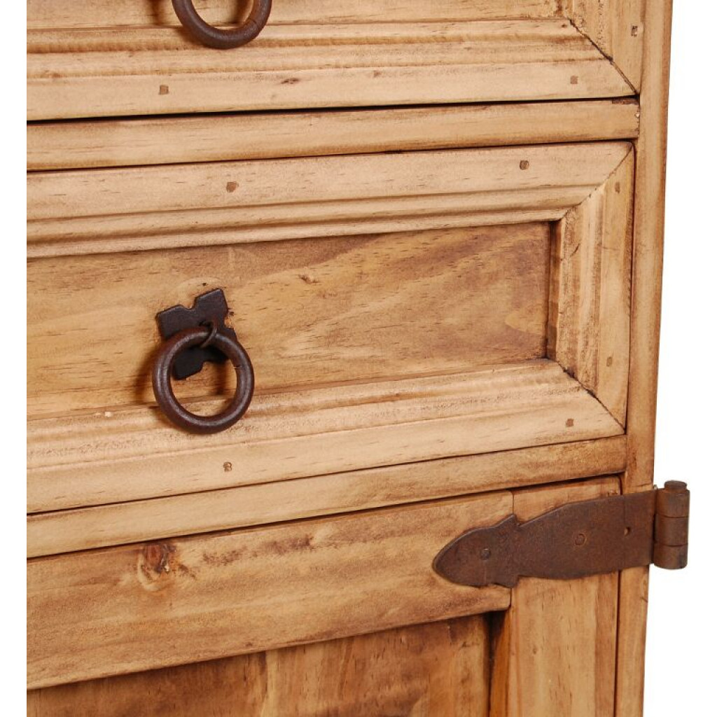 Schrank Mexico Möbel Landhaus Pinie Honig