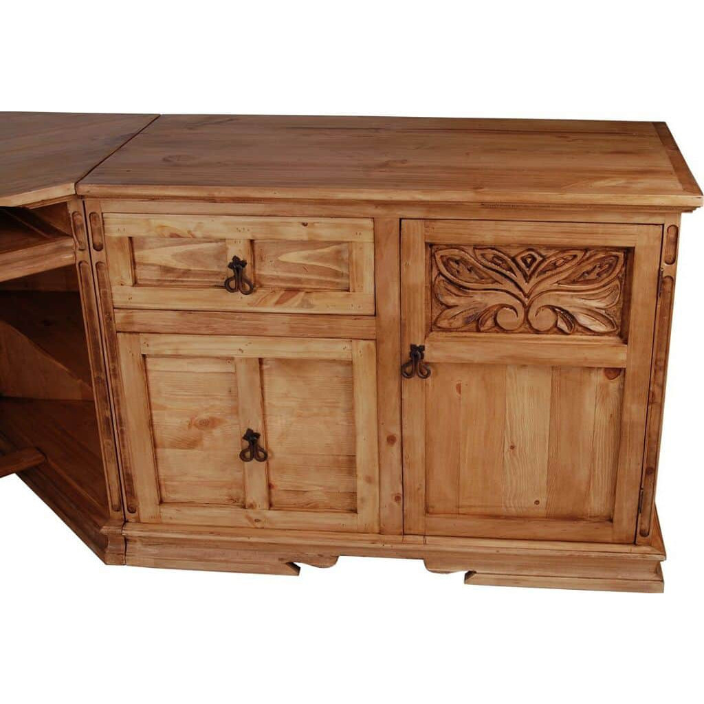 Schreibtisch Mexico Möbel Landhaus Pinie Honig