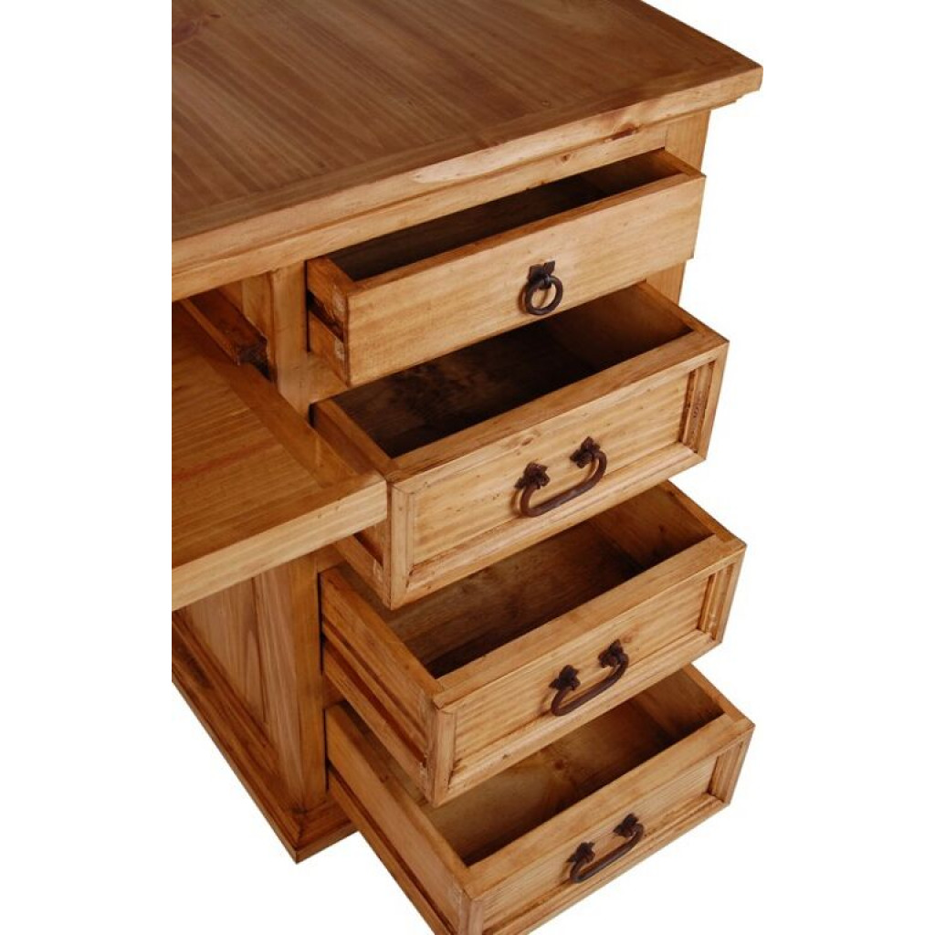 Schreibtisch Mexico Möbel Landhaus Pinie Honig