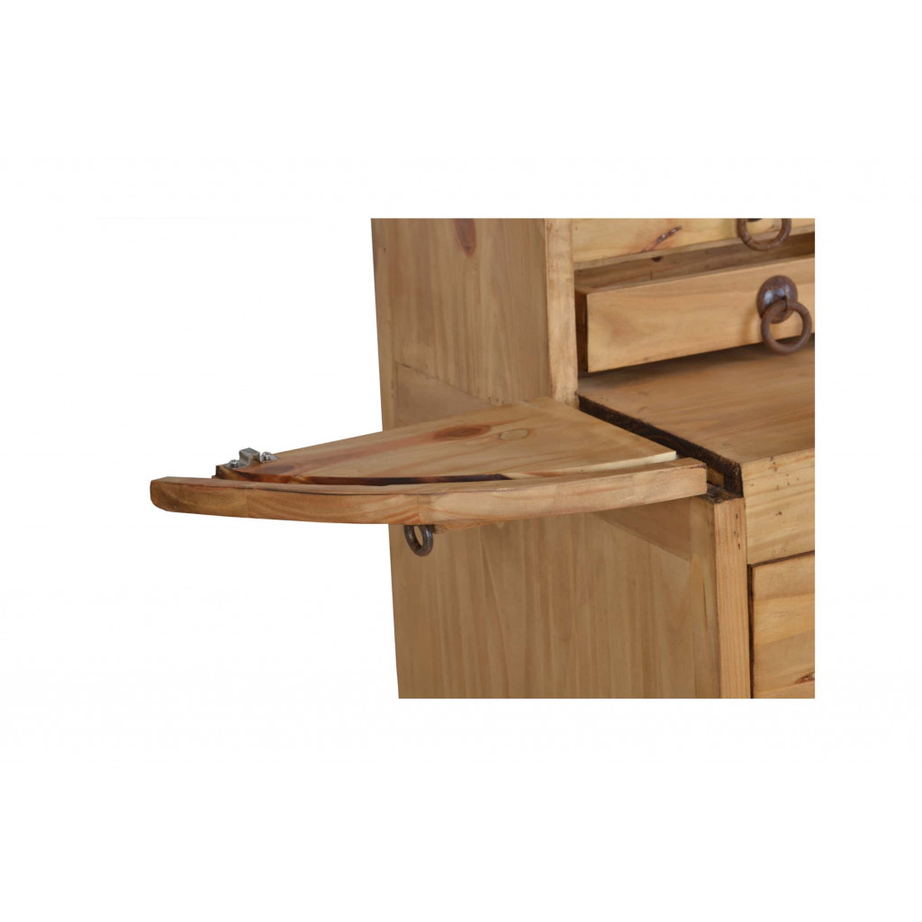 Sekretär Mexico Möbel Landhaus Pinie Honig