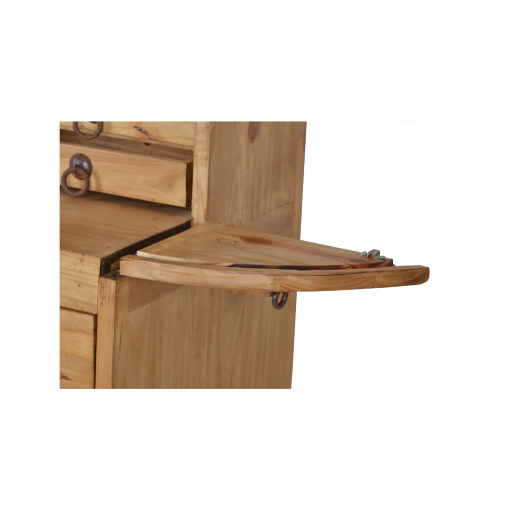 Sekretär Mexico Möbel Landhaus Pinie Honig