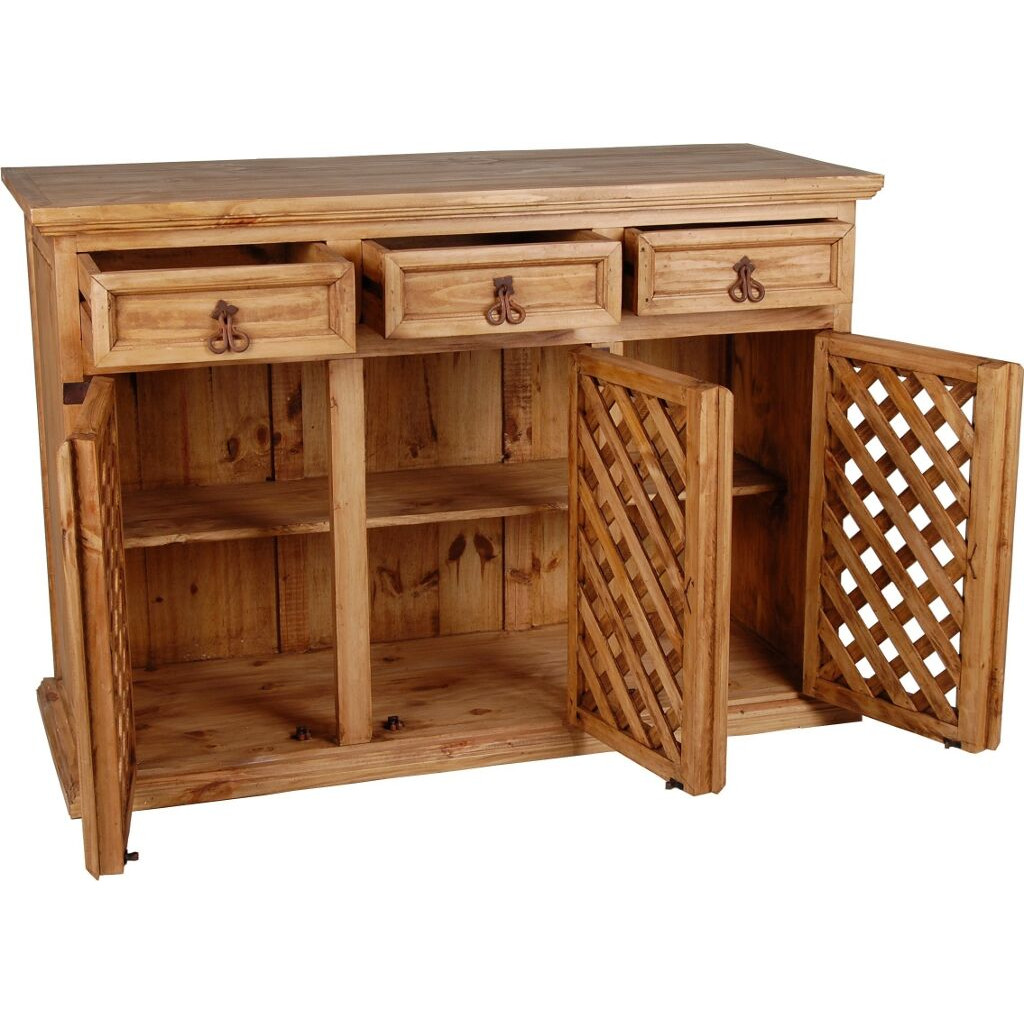 Sideboard Mexico Möbel Landhaus Pinie Honig