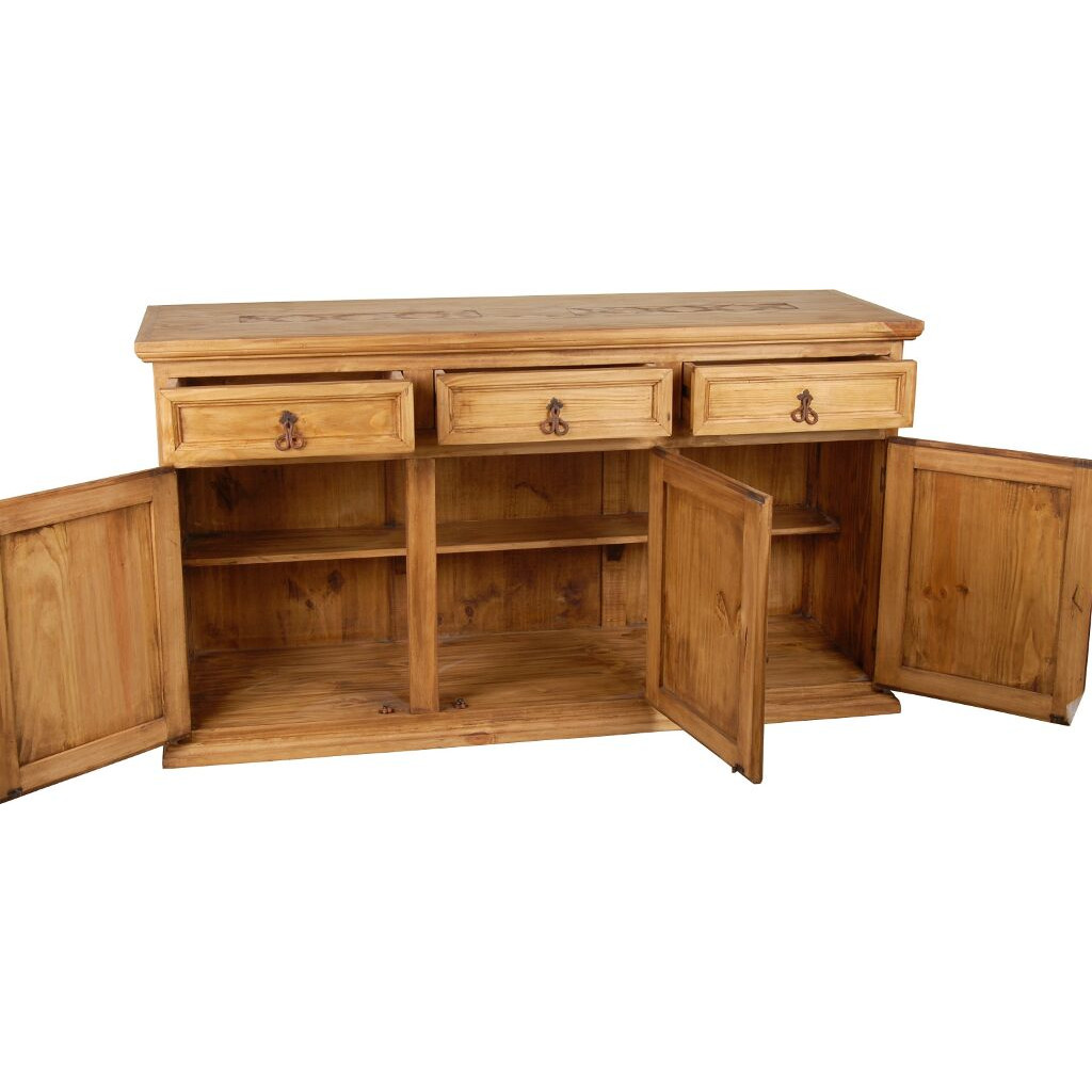 Sideboard Mexico Möbel Landhaus Pinie Honig