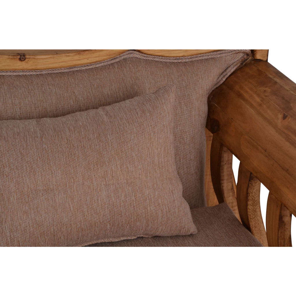 Sofa Mexico Möbel Landhaus Massivholz Pinie Honig