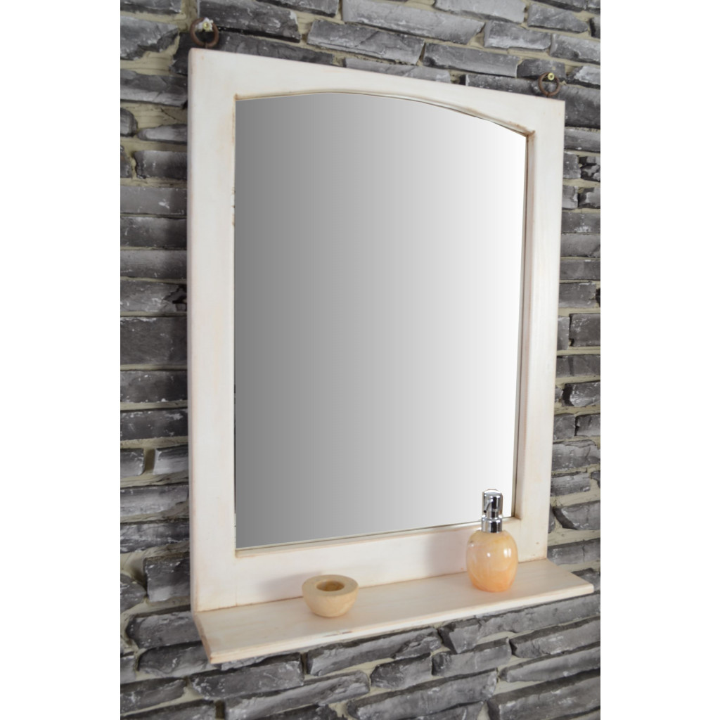 Spiegel Mexico Möbel Landhaus Pinie Weiß