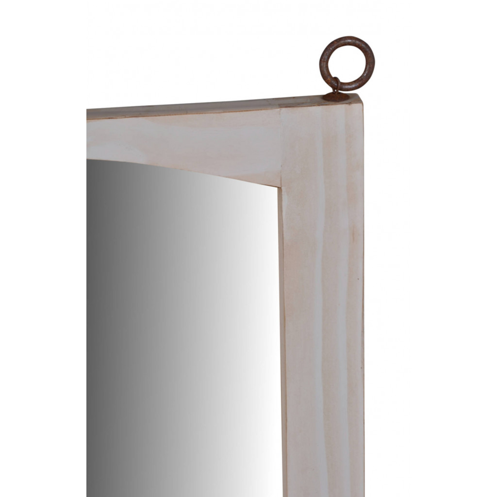 Spiegel Mexico Möbel Landhaus Pinie Weiß