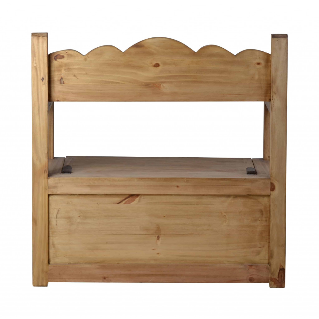 Truhenbank Mexico Möbel Landhaus Pinie Honig