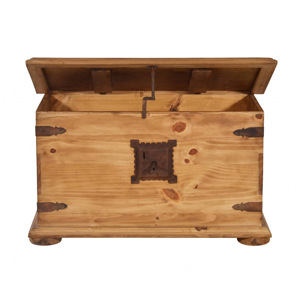 Truhentisch Mexico Möbel Landhaus Pinie Honig