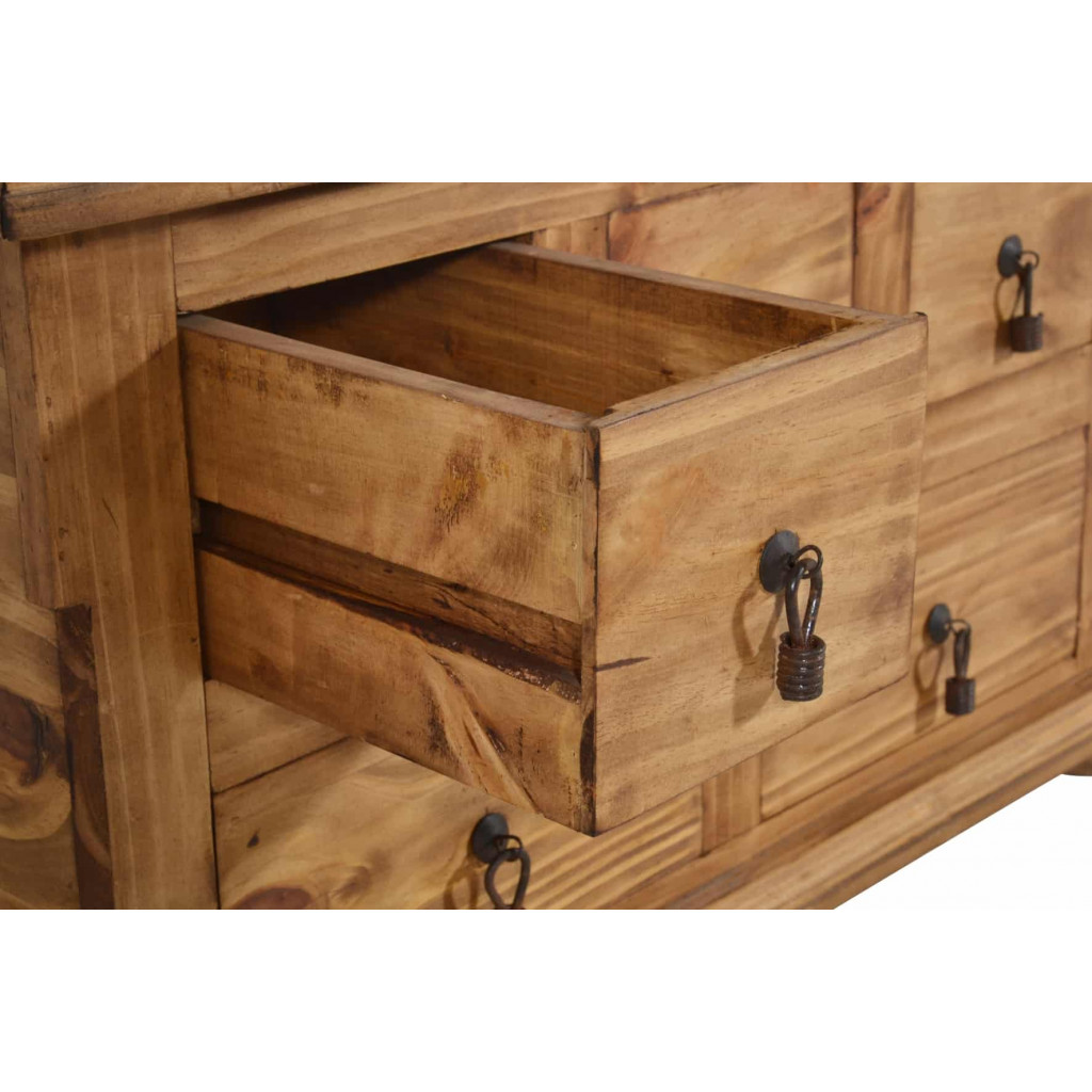 Truhentisch Mexico Möbel Landhaus Pinie Honig