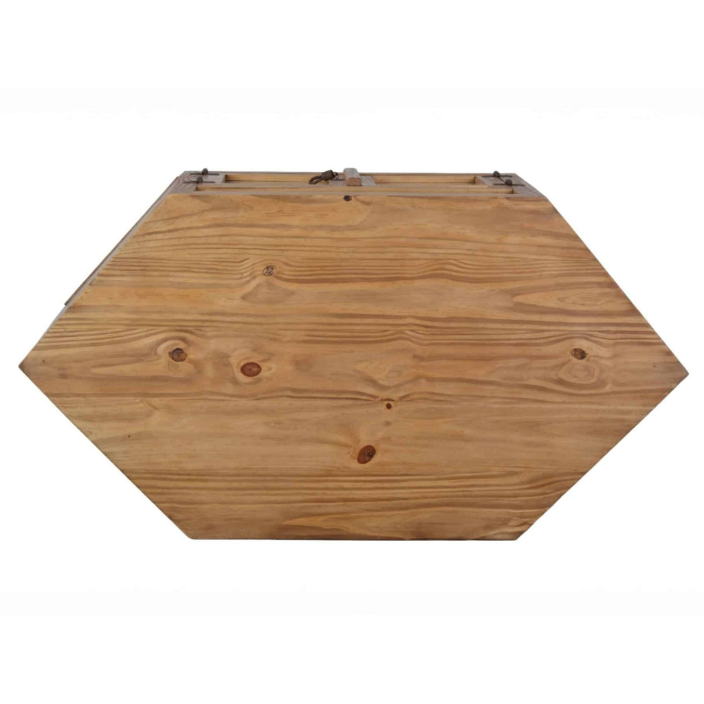 TV-Kommode Mexico Möbel Landhaus Glas Massivholz Pinie Honig