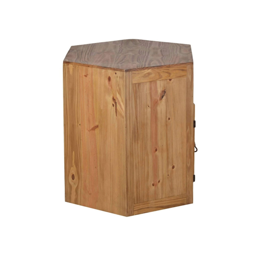 TV-Kommode Mexico Möbel Landhaus Glas Massivholz Pinie Honig