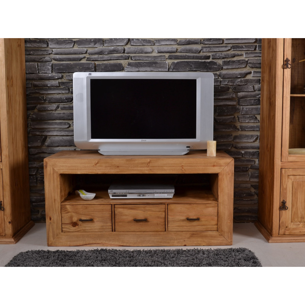 TV-Kommode Mexico Möbel Landhaus Pinie Honig