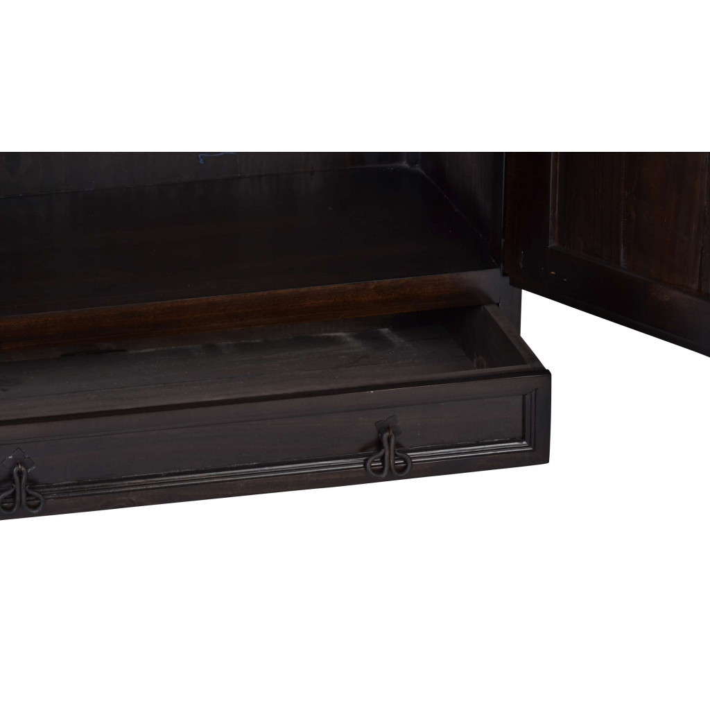 Vitrine Mexico Möbel Kolonialstil Pinie Kolonialstil