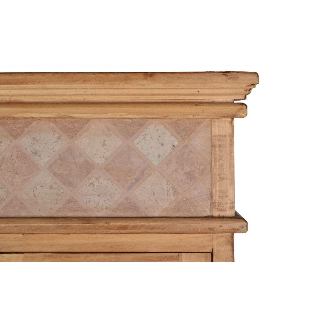 Vitrine Mexico Möbel Landhaus Pinie Honig