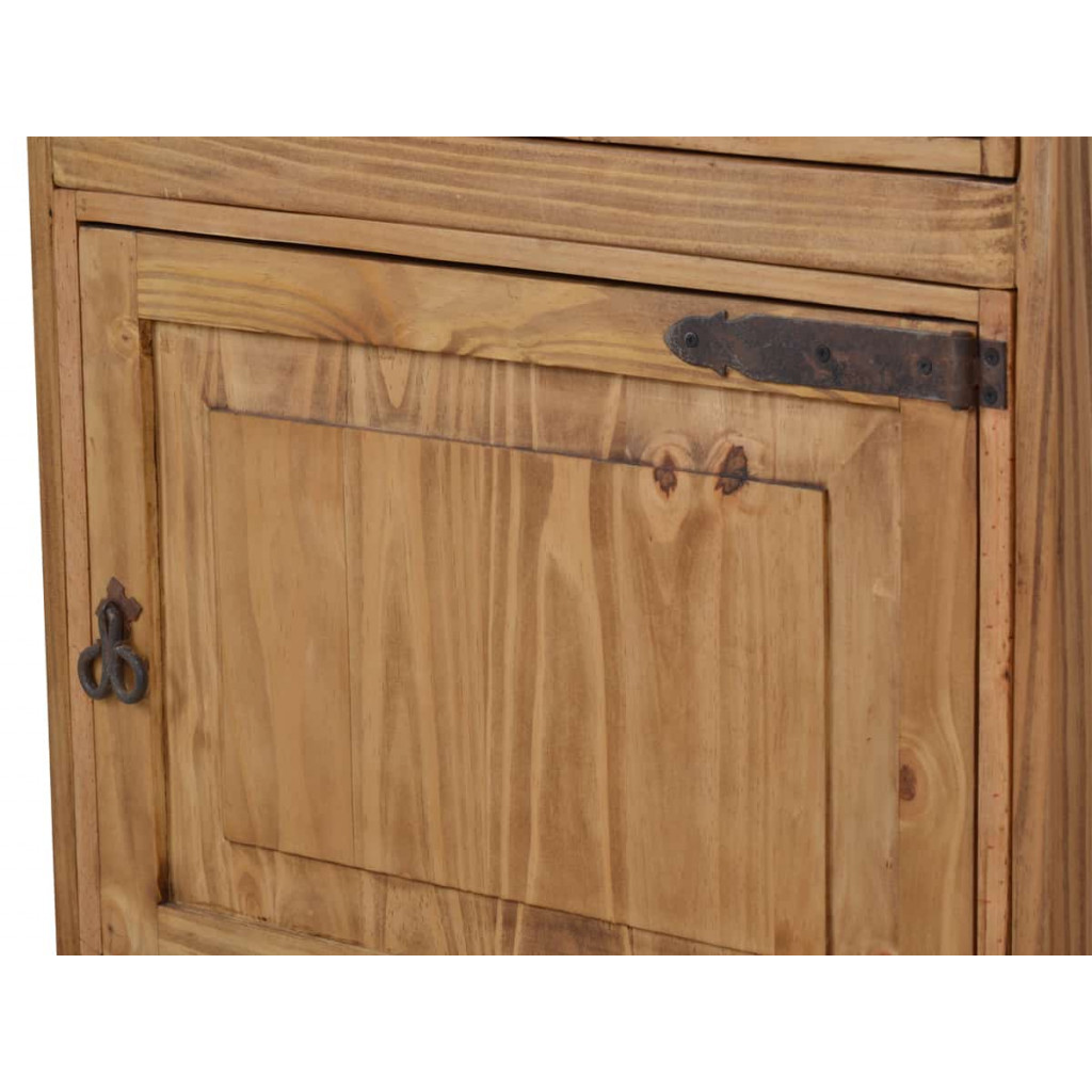 Vitrine Mexico Möbel Landhaus Pinie Honig