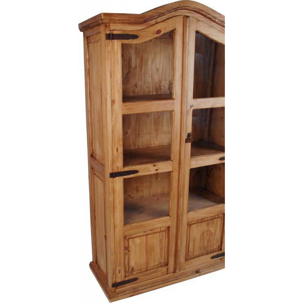 Vitrine Mexico Möbel Landhaus Pinie Honig