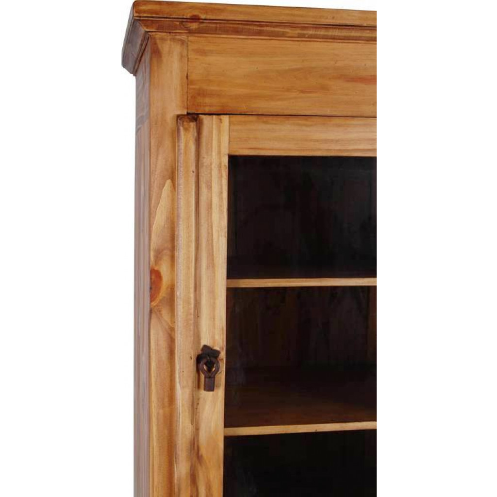 Vitrine Mexico Möbel Landhaus Pinie Honig