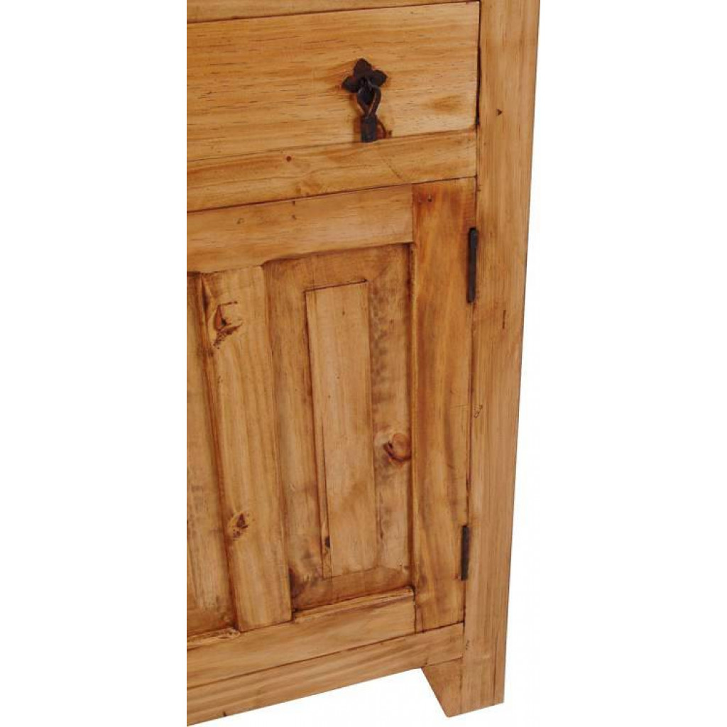 Vitrine Mexico Möbel Landhaus Pinie Honig