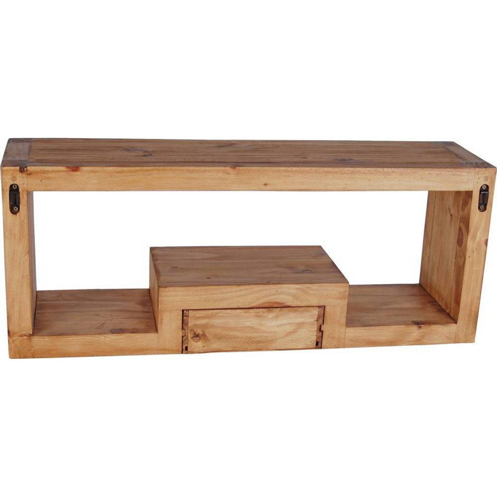 Wandregal Mexico Möbel Landhaus Pinie Honig