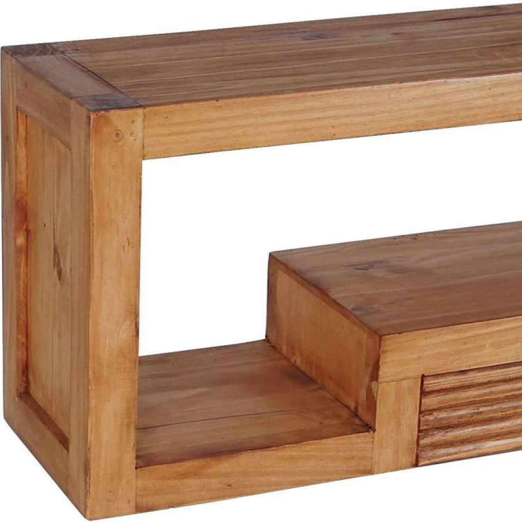 Wandregal Mexico Möbel Landhaus Pinie Honig