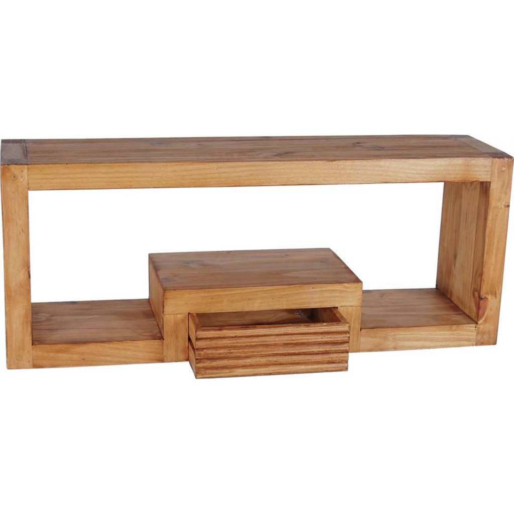 Wandregal Mexico Möbel Landhaus Pinie Honig