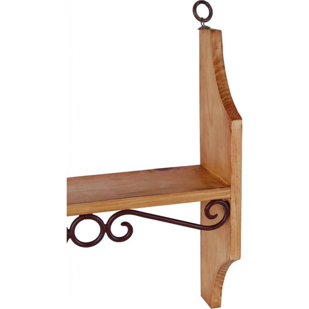 Wandregal Mexico Möbel Landhaus Pinie Honig