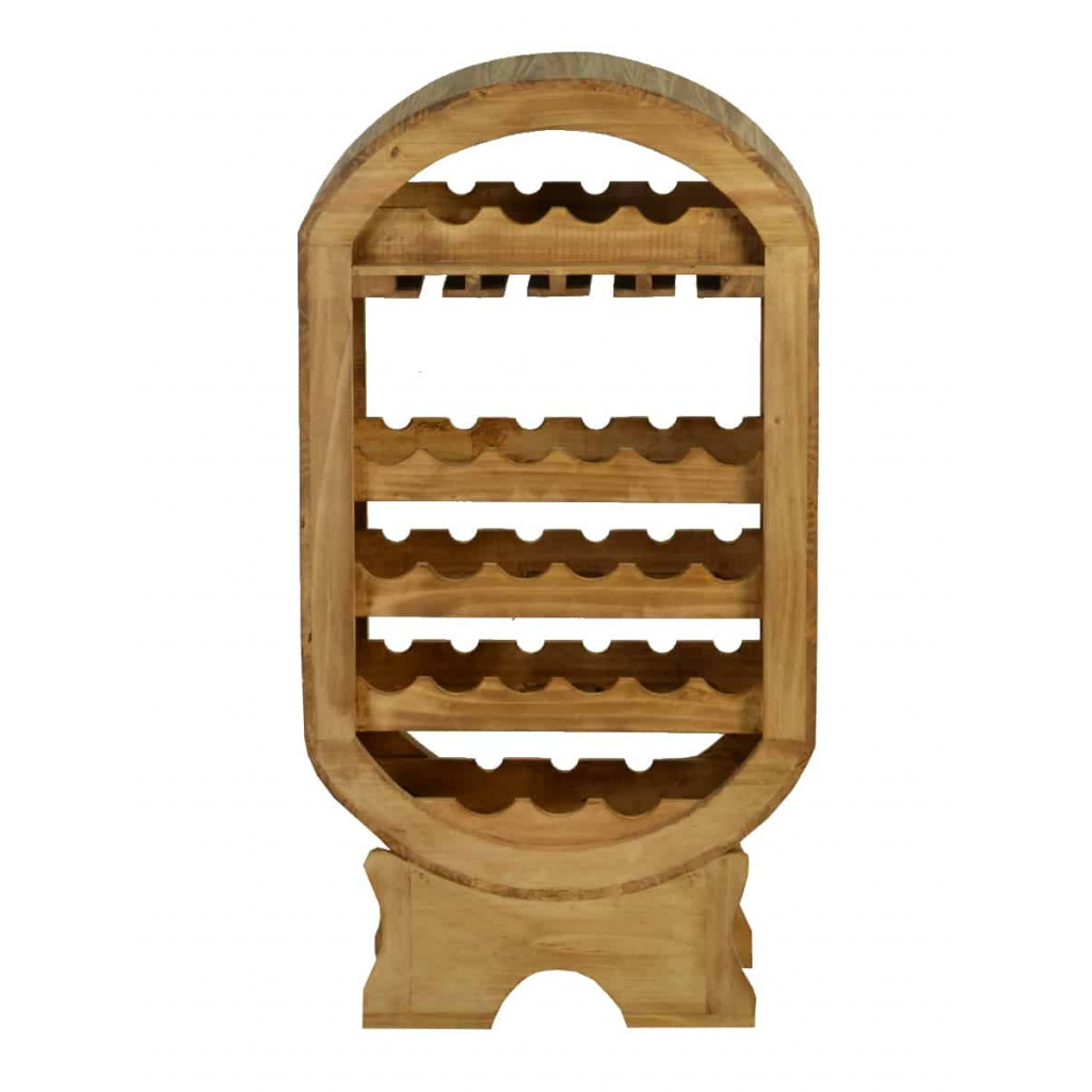 Weinregal Mexico Möbel Landhaus Pinie Honig