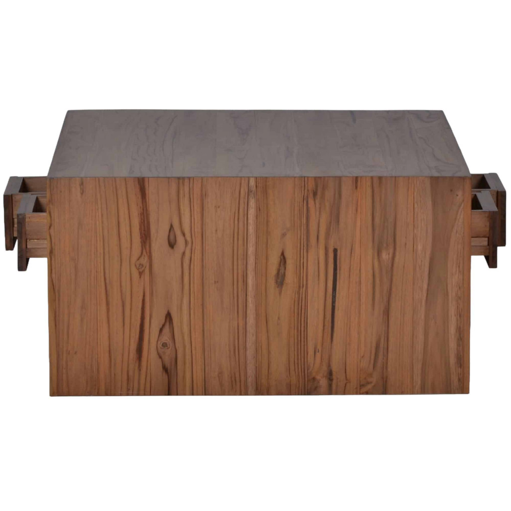 Couchtisch Maharaja Modern Massivholz Teak Braun