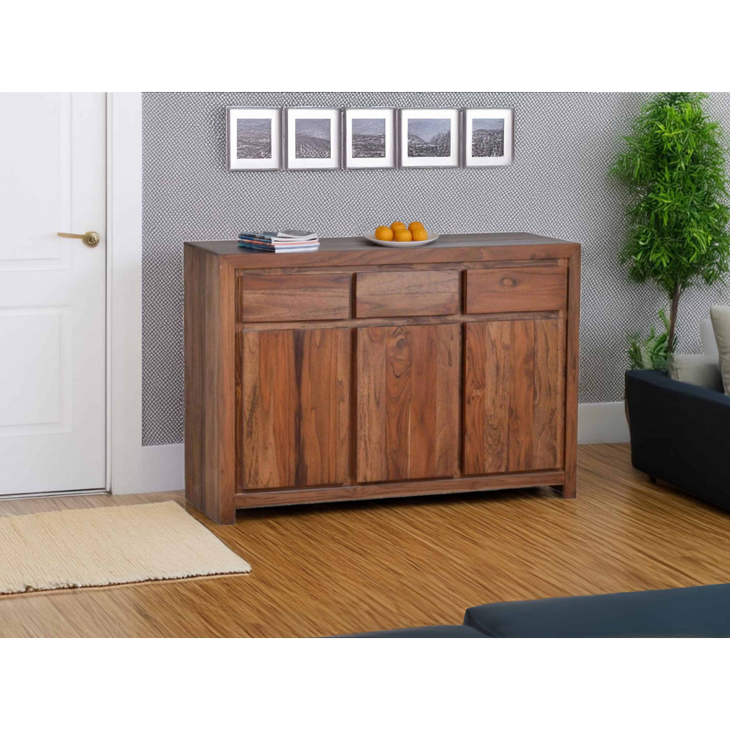 Sideboard Maharaja Modern Teak Braun