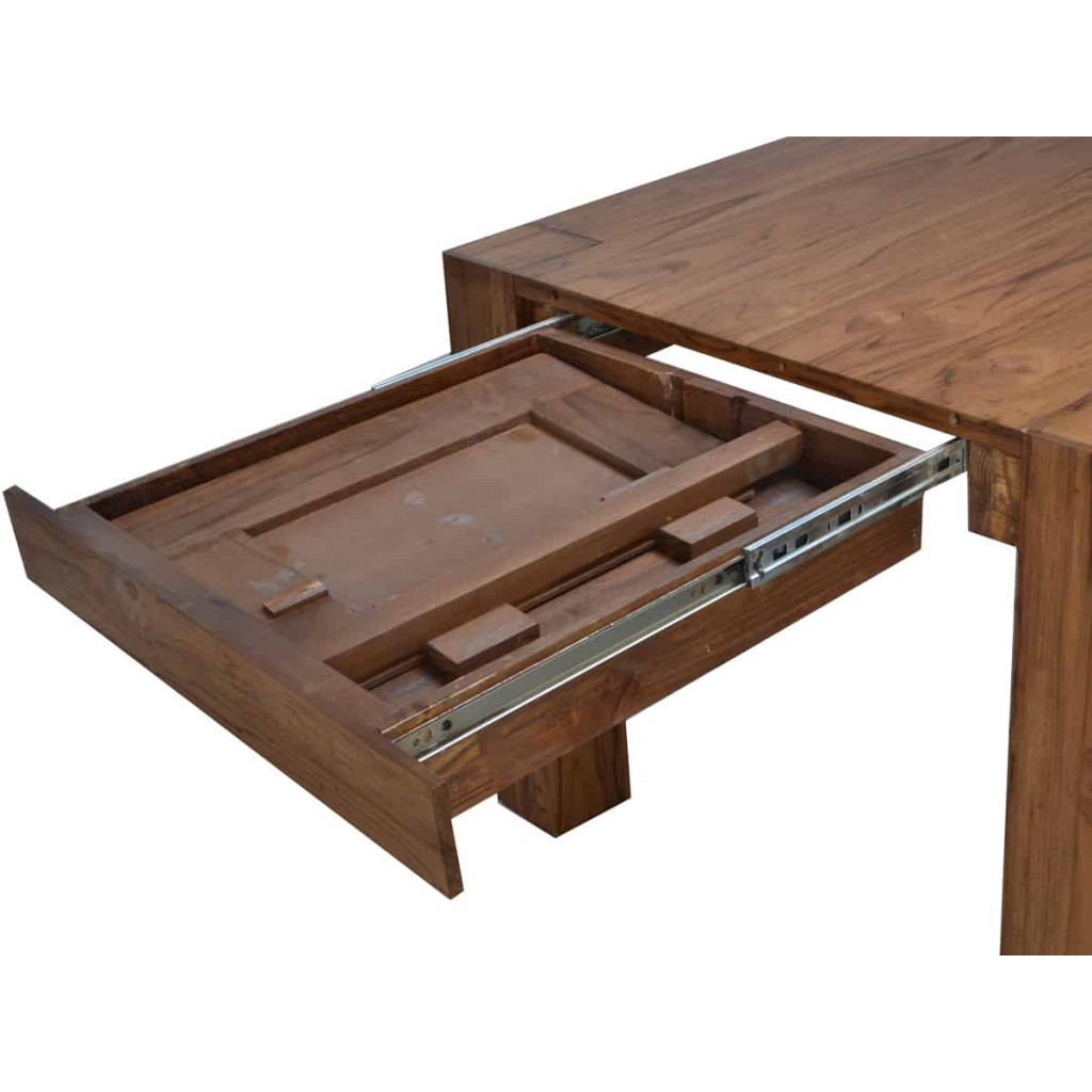 Esstisch Mumba Modern Teak Braun
