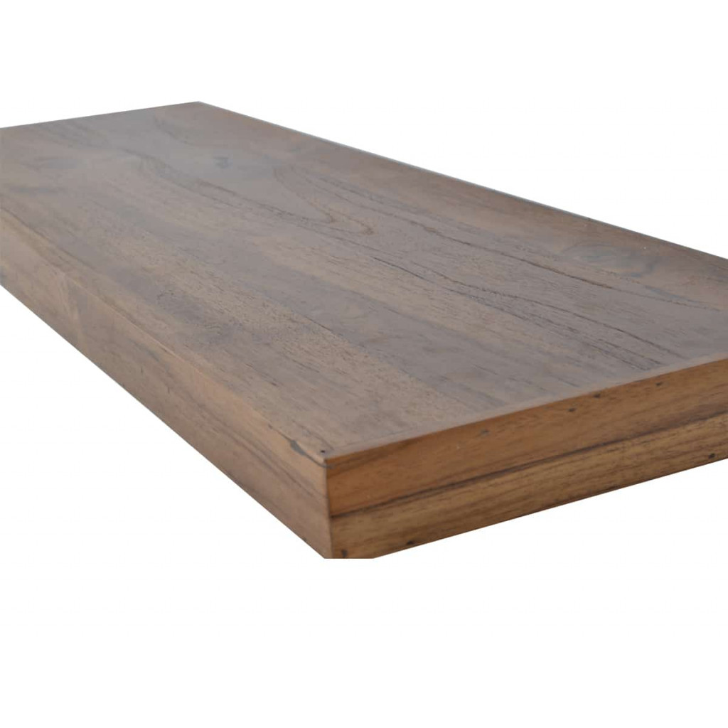 Wandregal Mumba Modern Teak Braun