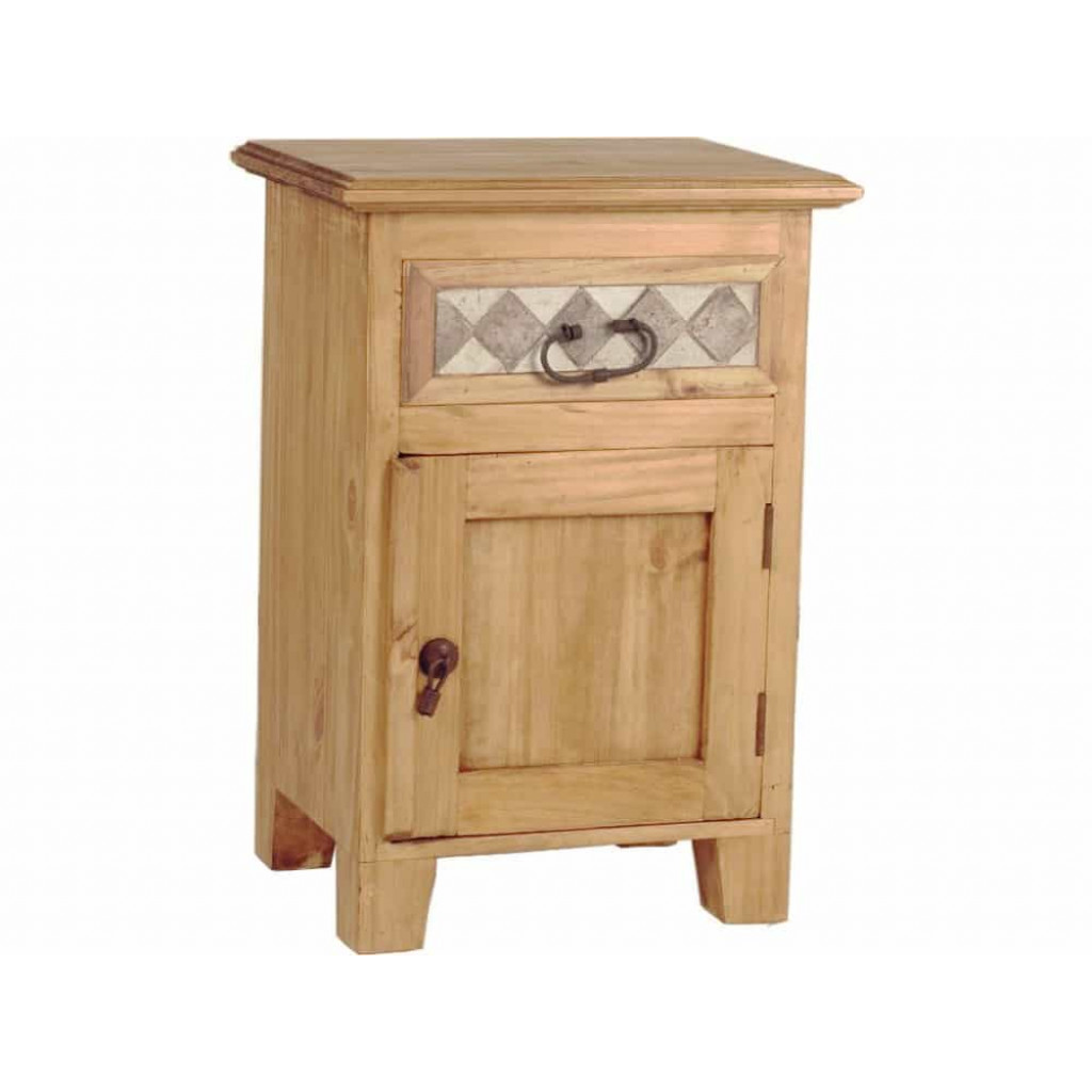 Nachttisch Mexico Möbel Landhaus Pinie Honig