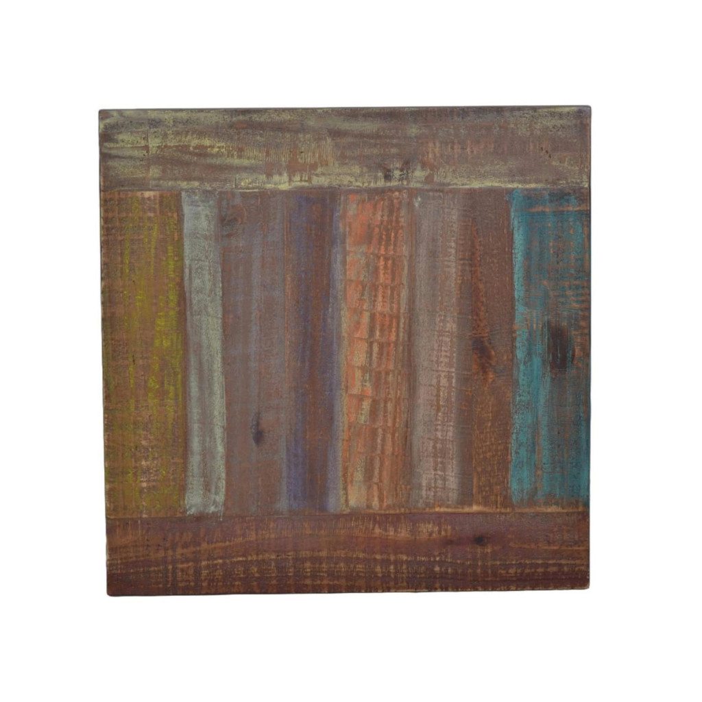 Beistelltisch Cancun Shabby Chic Massivholz Pinie Bunt