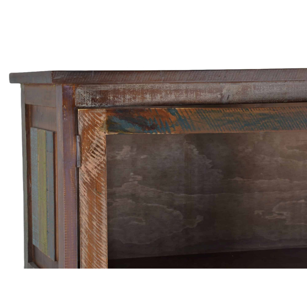 Buffet Cancun Shabby Chic Massivholz Pinie Bunt