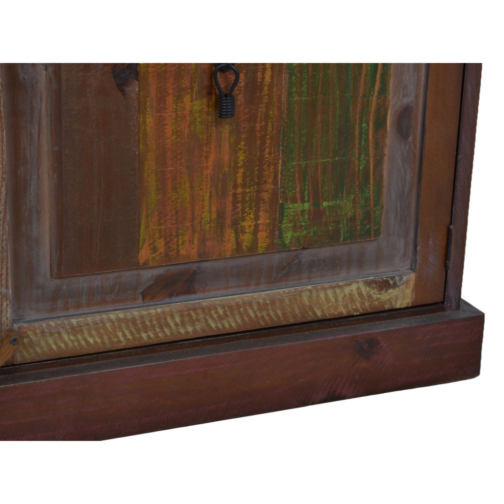 Buffet Cancun Shabby Chic Massivholz Pinie Bunt